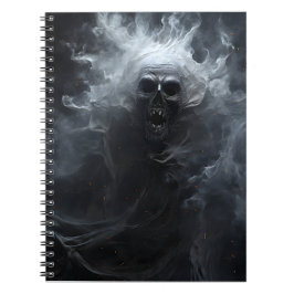 Phantastisches Halloween-Fantasiegedicht Notizblock