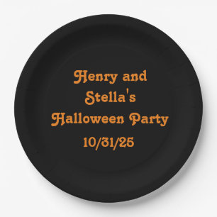 Phantastisches Halloween Pappteller