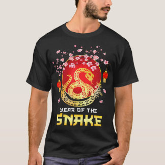 Phantastisches Jahr der Schlange 2025 Chinesisches T-Shirt