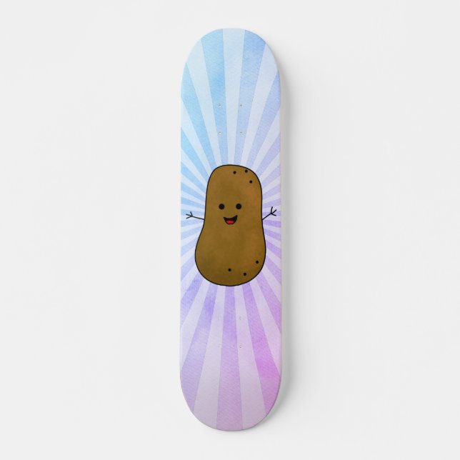 Phantastisches Kartoffel Skateboard (Vorne)