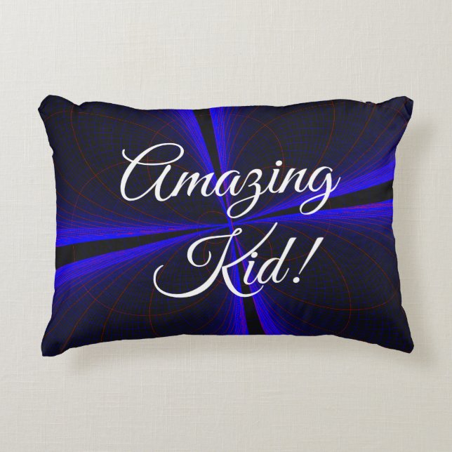 Phantastisches Kid Geometric Accent Pillow Dekokissen (Vorderseite)