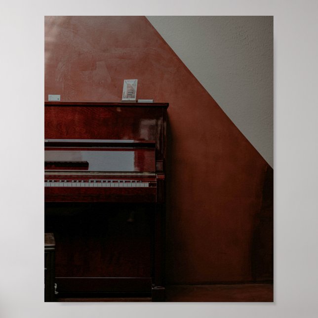 Phantastisches Klavier Poster (Vorne)