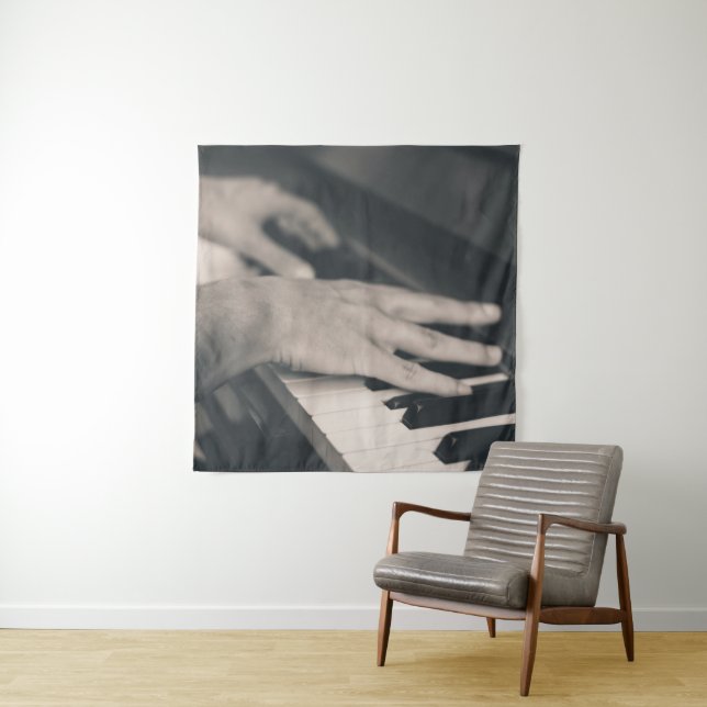Phantastisches Klavier Wandteppich (Beispiel)