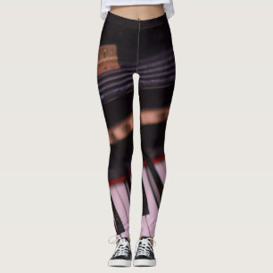 Phantastisches Klavierdesign Leggings