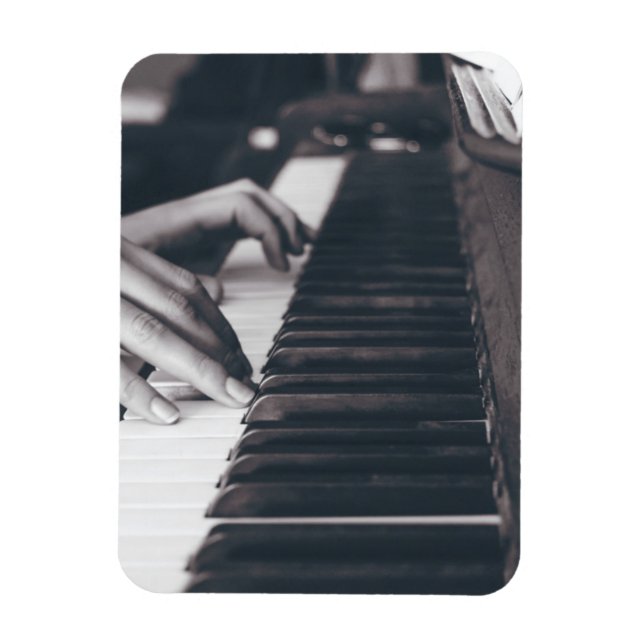 Phantastisches Klavierdesign Magnet (Vertikal)