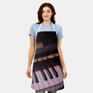 Phantastisches Klavierdesign Schürze