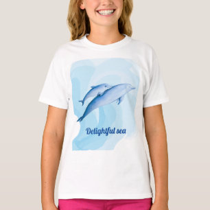 Phantastisches Meer mit Delphinen T-Shirt