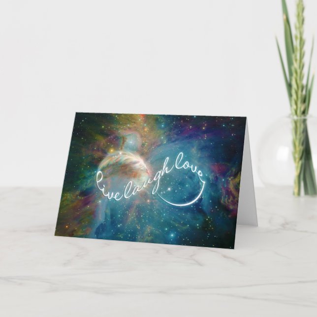 Phantastisches mystisches Symbol für "Live Lagh Li Karte (Vorderseite)
