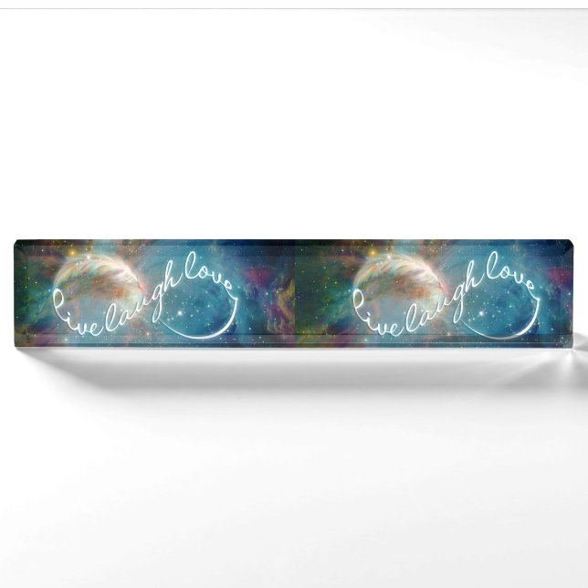 Phantastisches mystisches Symbol für "Live Lagh Li Namensplakette (Vorderseite)