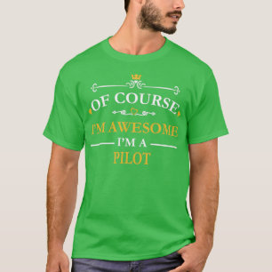Phantastisches PILOTstolzes PILOTcute-Geschenk T-Shirt