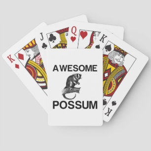 PHANTASTISCHES POSSUM SPIELKARTEN