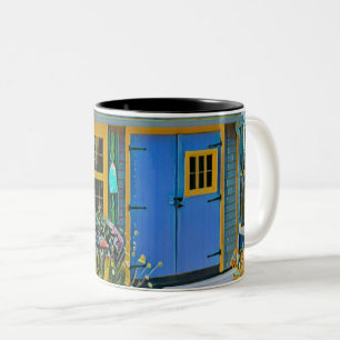 Phantastisches Radzeichnen Zweifarbige Tasse