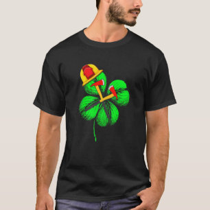 Phantastisches Saint Patrick S Day Feuerwehrschiff T-Shirt