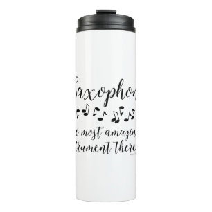 Phantastisches Saxophon Thermosbecher