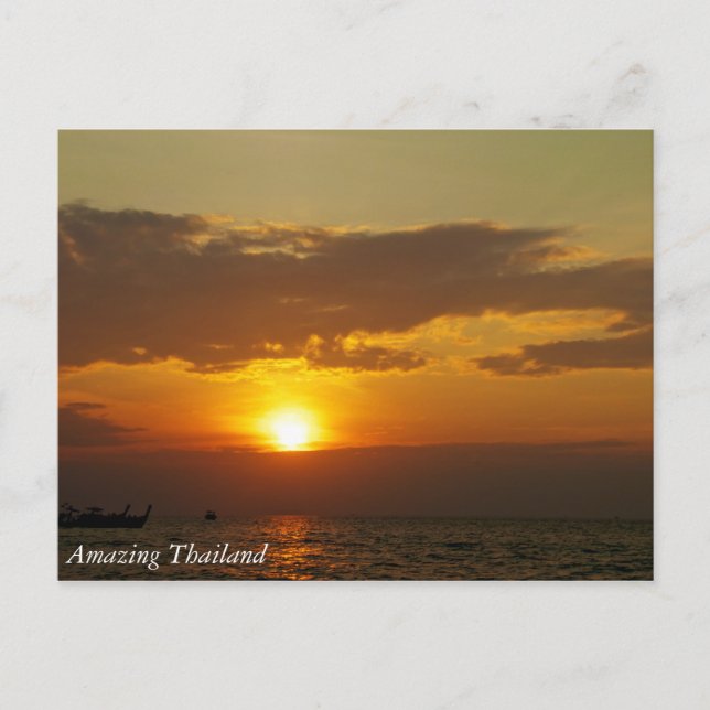 Phantastisches Thailand Postkarte (Vorderseite)