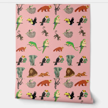 PHANTASTISCHES TIERWALBPAPIER