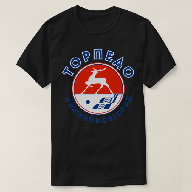 Phantastisches Torpedo Nizhny Novgorod Design T-Shirt (Design vorne)