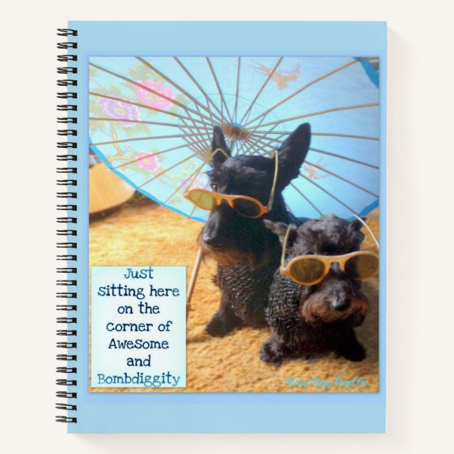 Phantastisches und Bombdiggity-Notebook Notizbuch (Vorderseite)