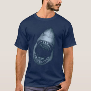 Phantastisches Weiße Hai Tiefsee Beängstigenden  T-Shirt
