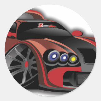 Phantom-Aufkleber Runder Aufkleber