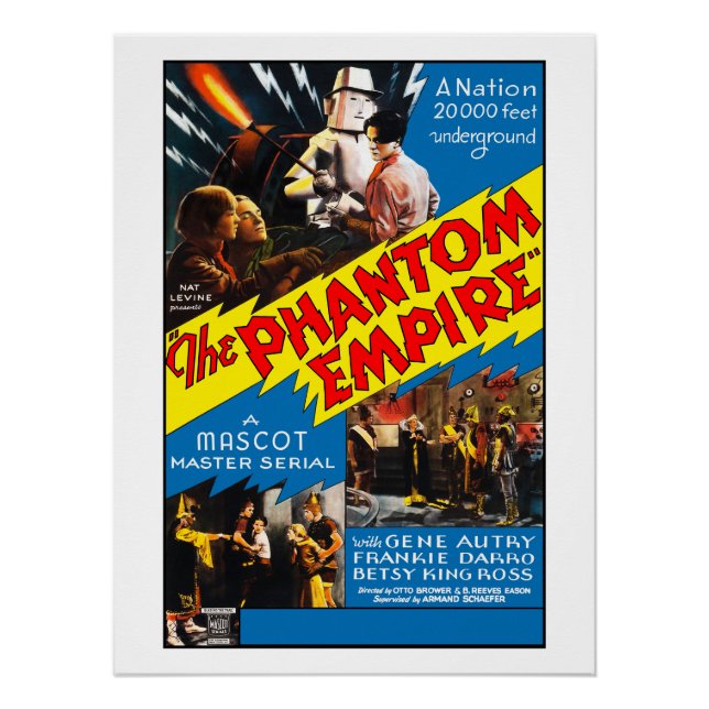 Phantom Empire (1935) Poster (Vorderseite)