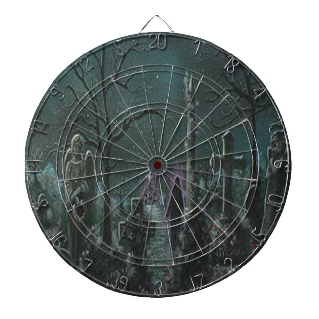 Phantom Graveyard Dart Board Dartscheibe (vorne)