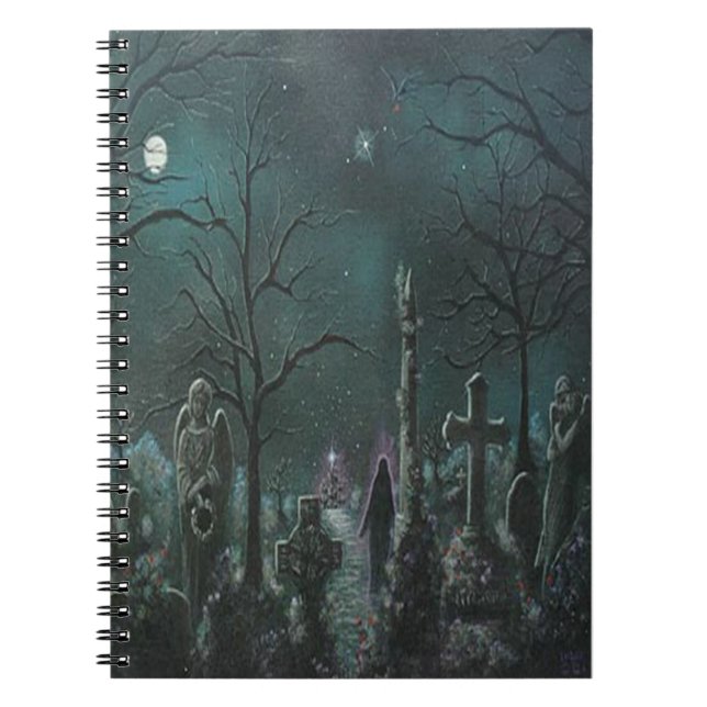 Phantom Graveyard SpiralNotebook Notizblock (Vorderseite)