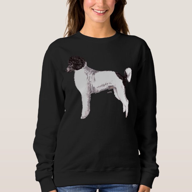 Phantom Parti Toy Poodle Show Stack Sweatshirt (Vorderseite)