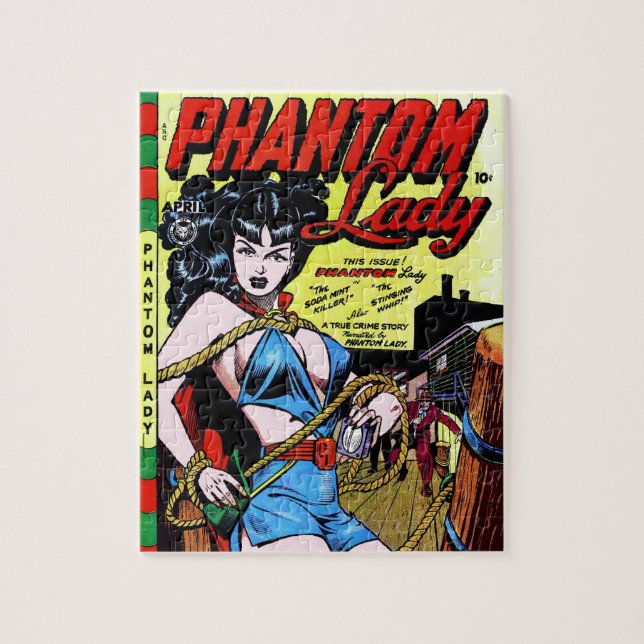 Phantombuch-Matt-Bäcker damen-17 Vintager Comic (Vertikal)