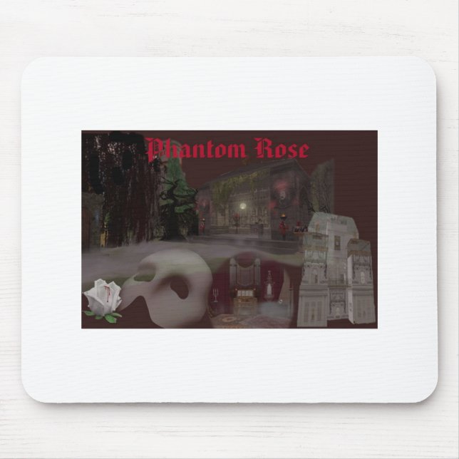PhantomRosen-Mausunterlage Mousepad (Vorne)