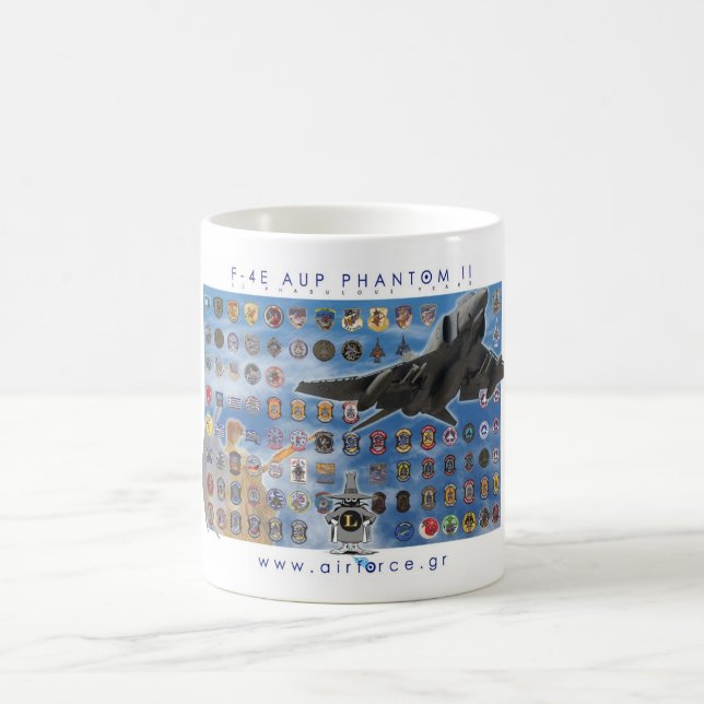 PhantomTasse des plakat-F-4 Kaffeetasse (Mittel)