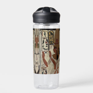 Pharao Altes Ägypten Grab Wandgraffiti Kunstwerk Trinkflasche