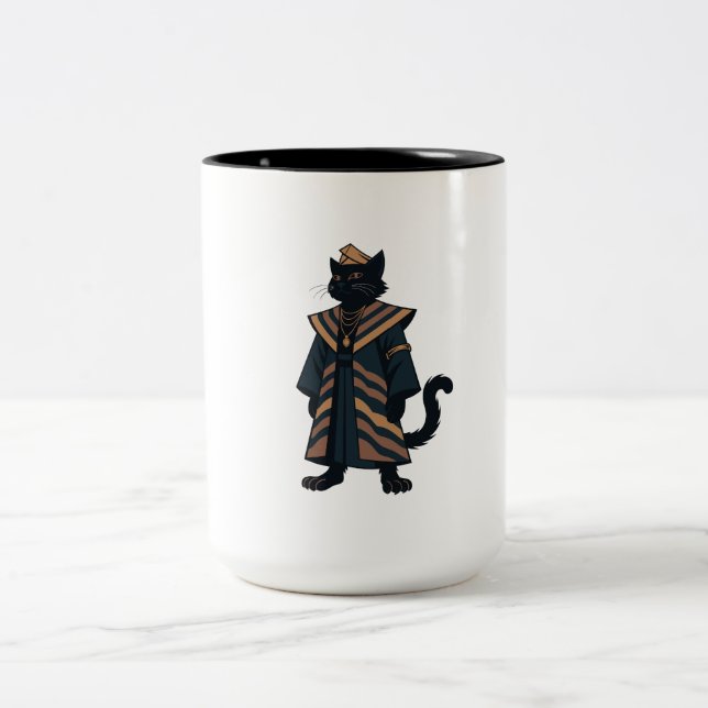 Pharao Black Cat Kaffeetasse (Mittel)