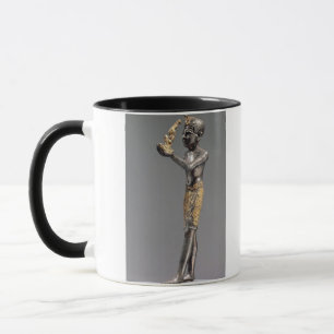 Pharao, das ein Angebot vor der Göttin Maat macht Tasse