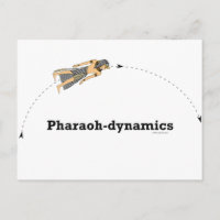 Pharao-Dynamik Postkarte