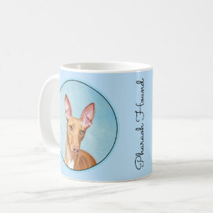 Pharao-Hound-Malerei - Niedliche Original-Hundekun Kaffeetasse