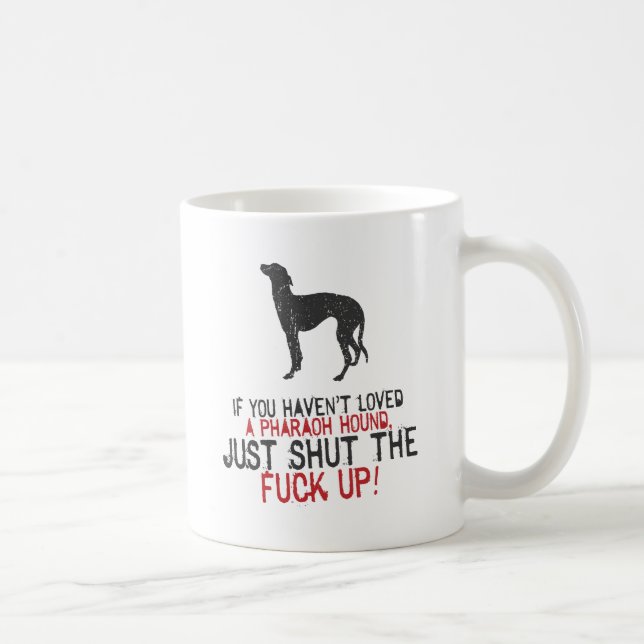 Pharao-Jagdhund Kaffeetasse (Rechts)