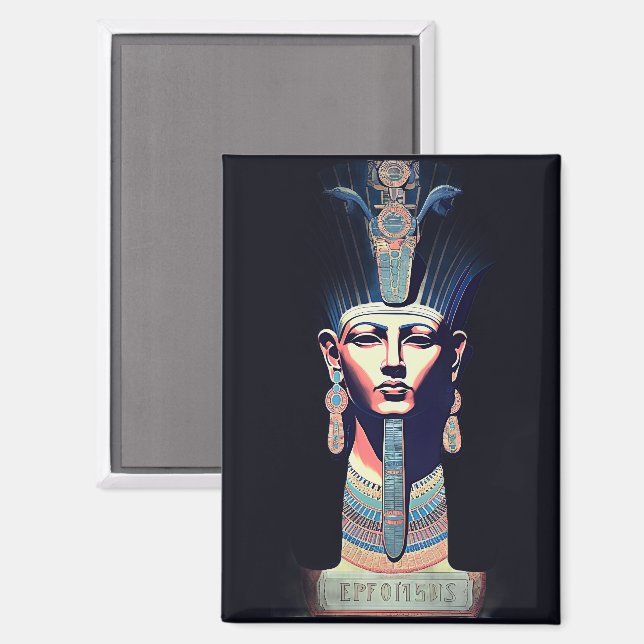 Pharao Magnet (Vorderseite/Rückseite)