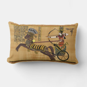 Pharao Ramesses II & Chariot in Kadesh Lendenkissen
