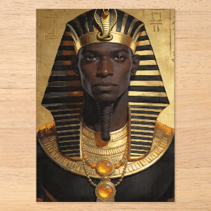 Pharaoh Energy — Alte Afrikanische König Moderne K Acryleinladungen