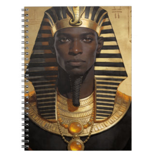 Pharaoh Energy — Moderne Kunst eines antiken afrik Notizblock
