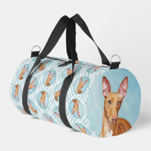 Pharaoh Hound Gemälde Kastanienbraun Originale Hun Duffle Bag