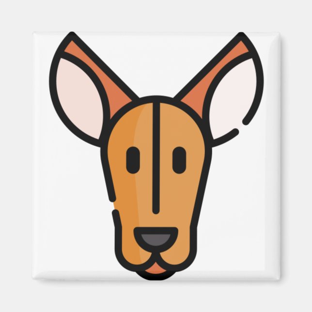 Pharaoh Hound Magnet (Vorne)
