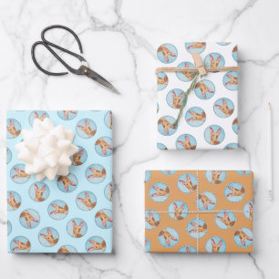 Pharaoh Hound Malerei Kastanien Original Hunde Kun Geschenkpapier Set
