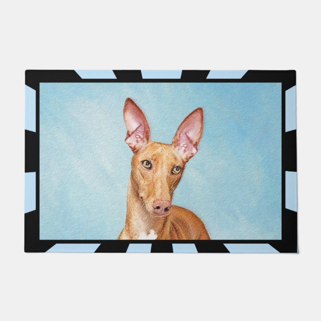 Pharaoh Hound Painting - Niedliche Original Hunde  Fußmatte (Vorderseite)