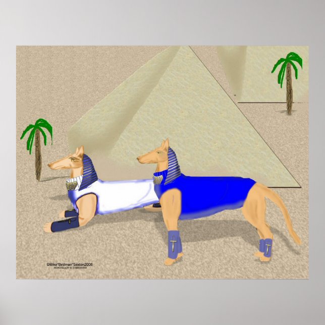 Pharaoh Hounds Poster (Vorne)