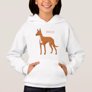 Pharaoh-Hund-Cartoon Hoodie