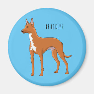 Pharaoh-Hund-Cartoon Magnet
