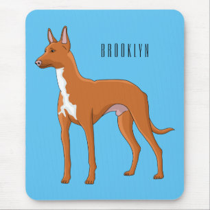 Pharaoh-Hund-Cartoon Mousepad