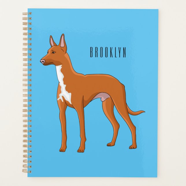 Pharaoh-Hund-Cartoon Planer (Vorderseite)